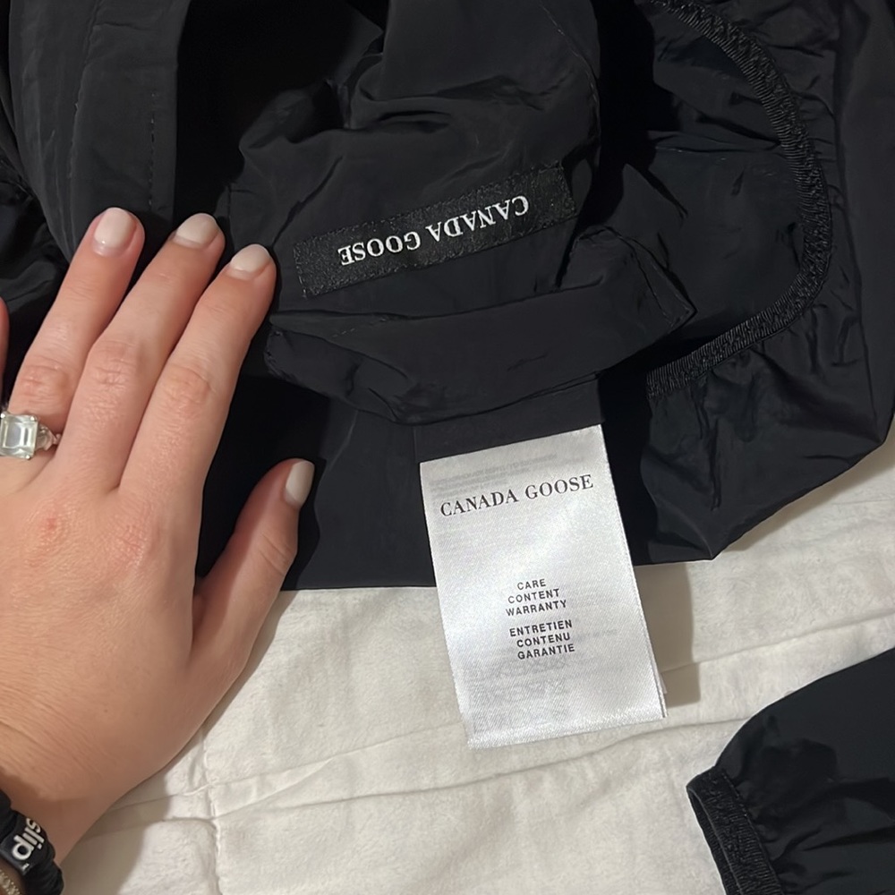 Canada Goode : Black Sinclair Wind Jacket - image 6